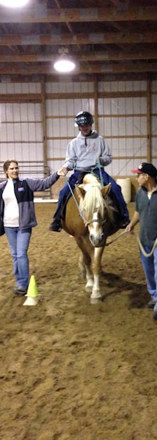 Therapeutic Riding Lessons at Pretty Pony Pastures